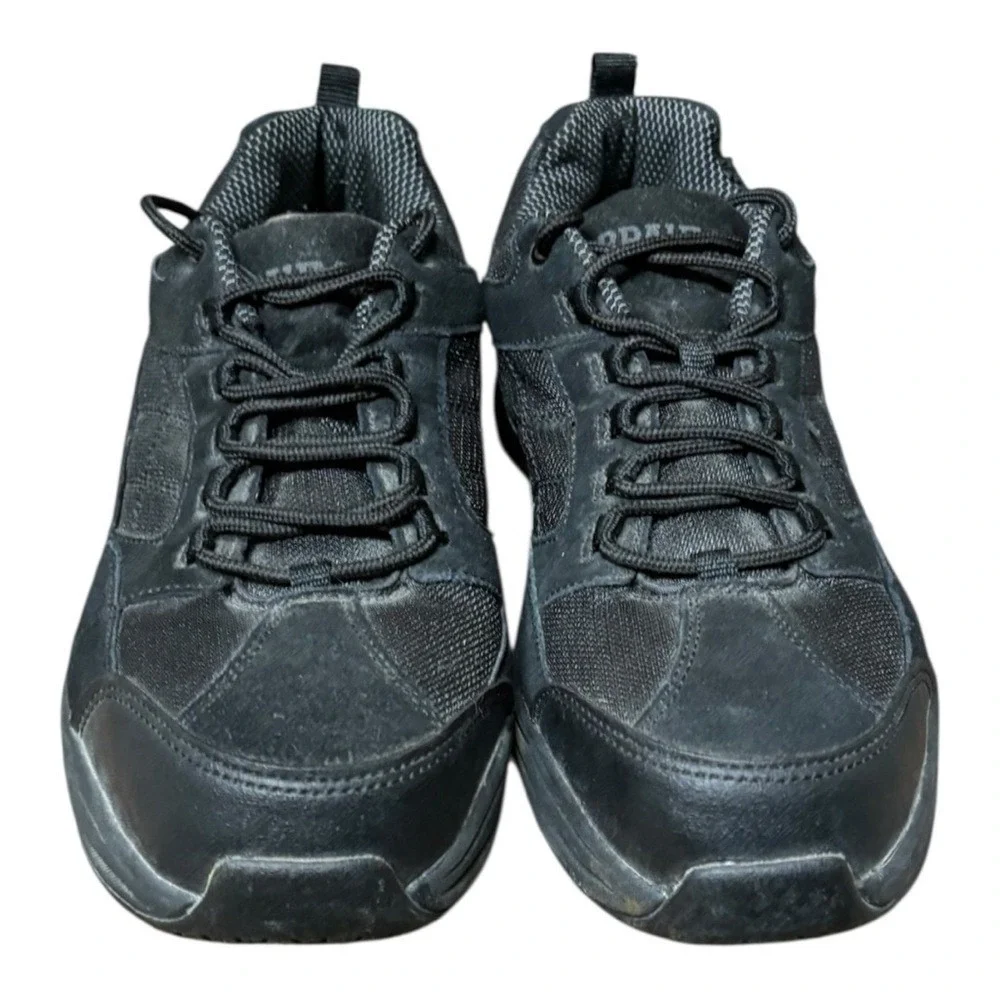 Brahma shoes men's size 13 steel toe Adan work safety‎ slip resistant black